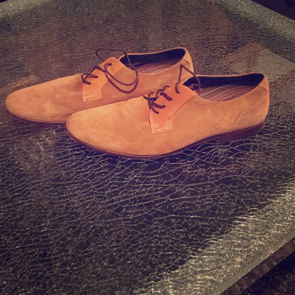 Wheat Suede Aldo Lace Ups - Nice Accessories!